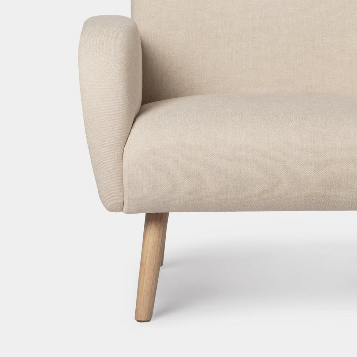 LESESESSEL Iraida Beige 73 cm x 82 cm - Beige, Textil (73/82/74cm) - Klast Home