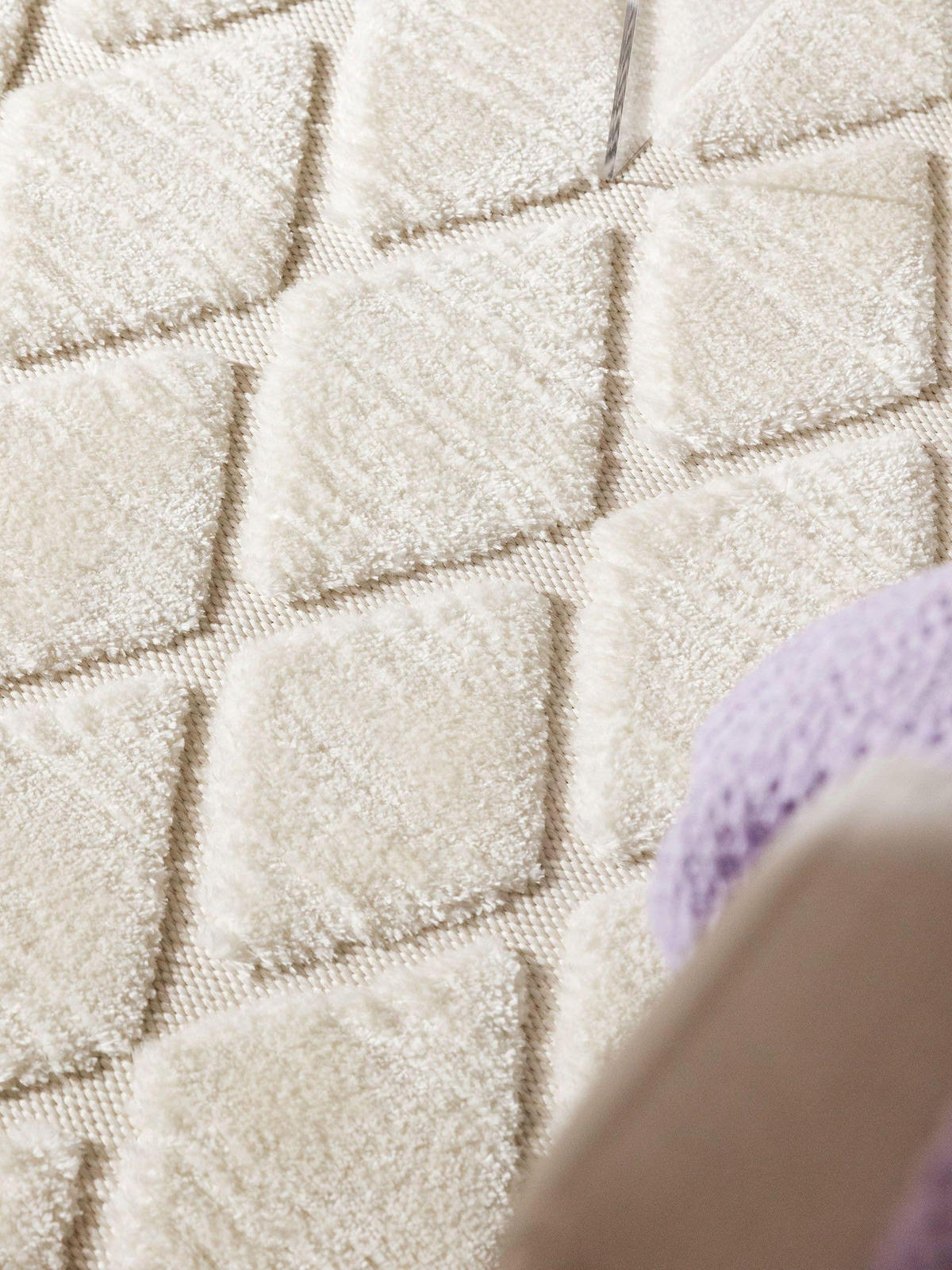 TEPPICH Elanie 160/230 cm - Creme, Kunststoff (160/230cm) - benuta Pop