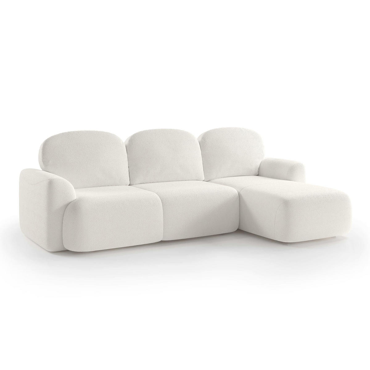 ECKSOFA Bulu Multicolor - Multicolor, Textil (260/95/163cm) - Pillovely