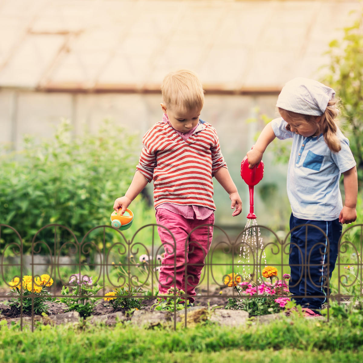 4XBEETEINFASSUNG - Braun, Metall (38.5/28/1.5cm) - Relaxdays