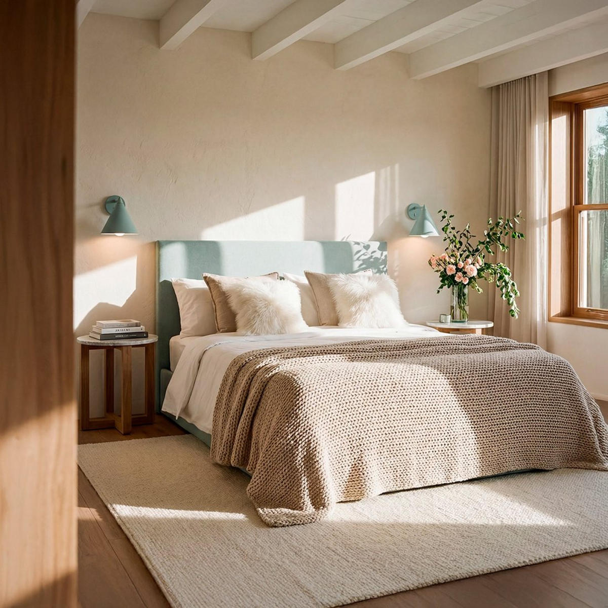 KOPFTEIL DOPPELTES Malta Grün 160 cm x 50 cm - Grün, Textil (160/4cm) - Klast Home