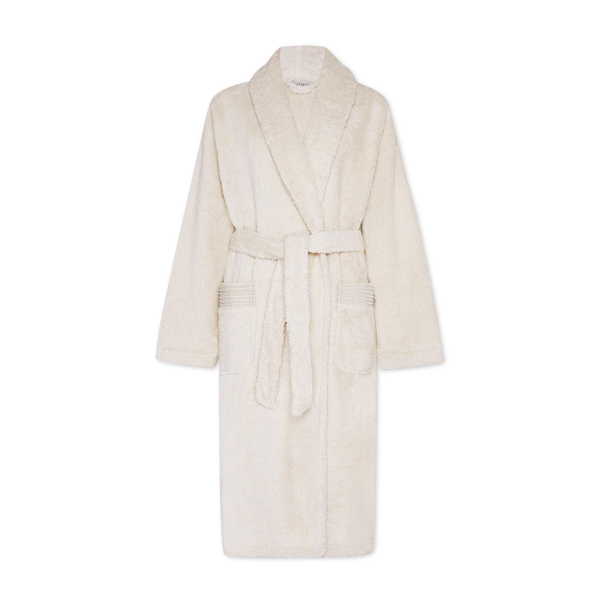 BADEMANTEL UNISEX SCHALKRAGEN WELLNESS NATUR - 869 - Naturfarben, Textil (Mnull) - MÖVE