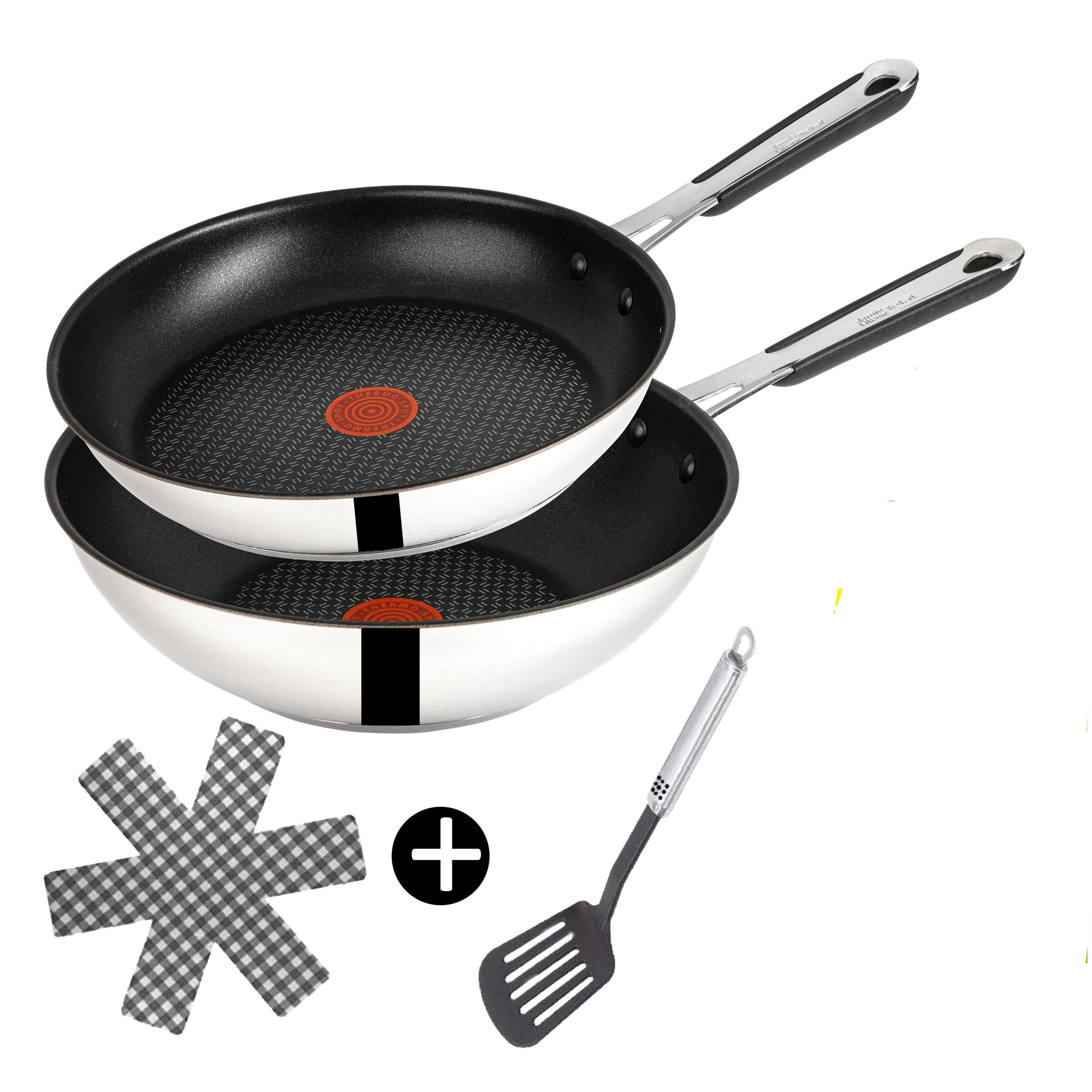 Tefal Pfannenset Silber
