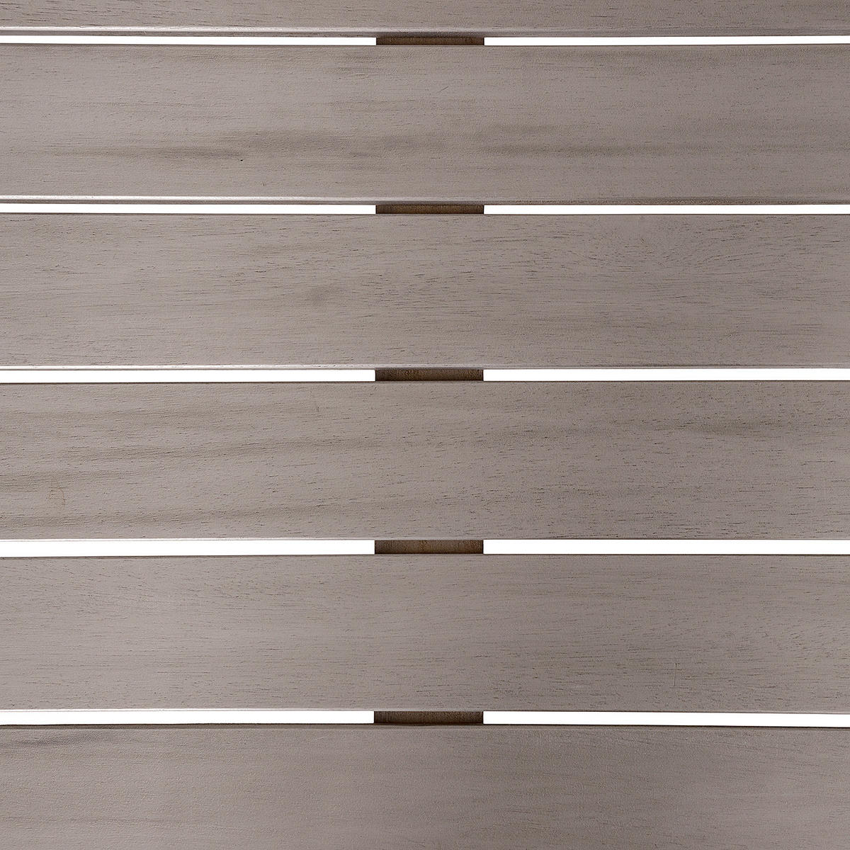 LOUNGEHOCKER - Webstoff / Akazie massiv - Anthrazit / Grau - Anthrazit/Braun, Holz/Textil (62/62cm) - home24