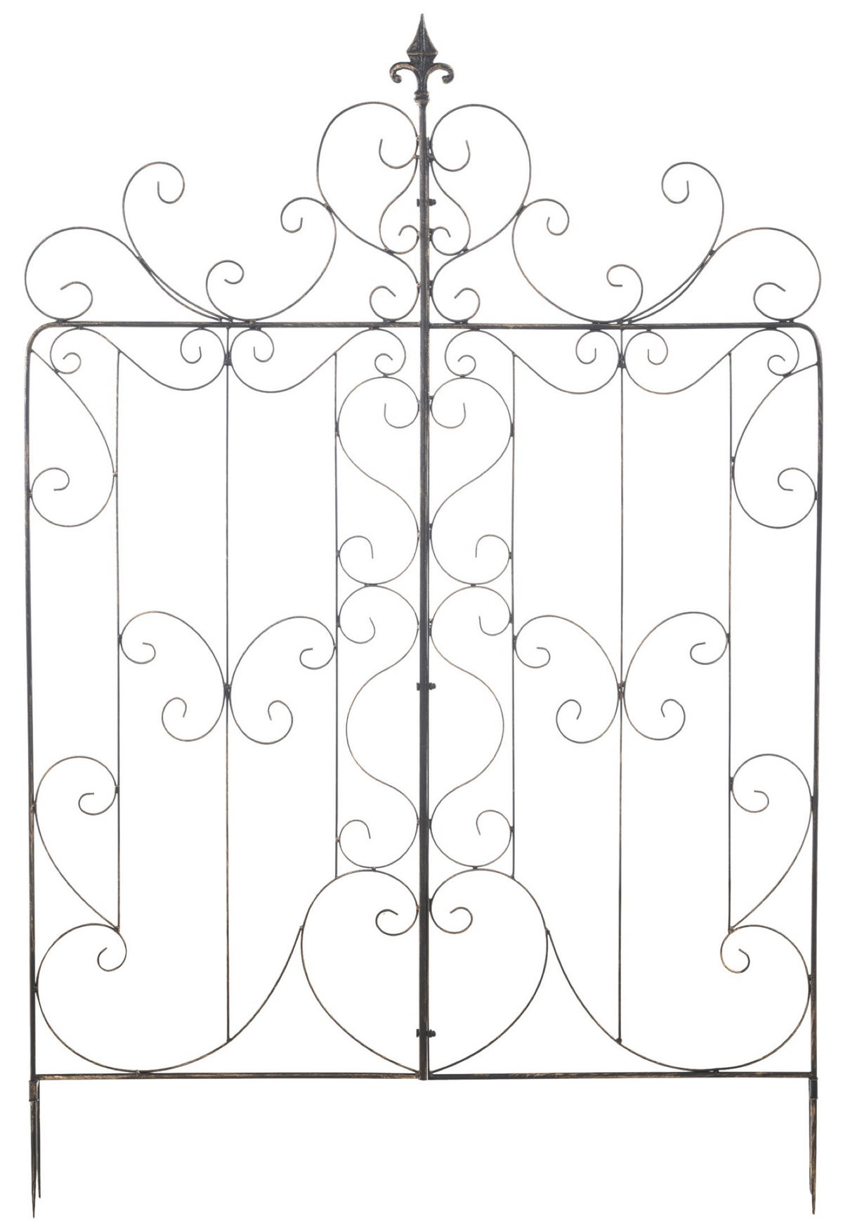 RANKGITTER Mandarin bronze - Braun, Metall (99/133/7cm) - TPFGarden