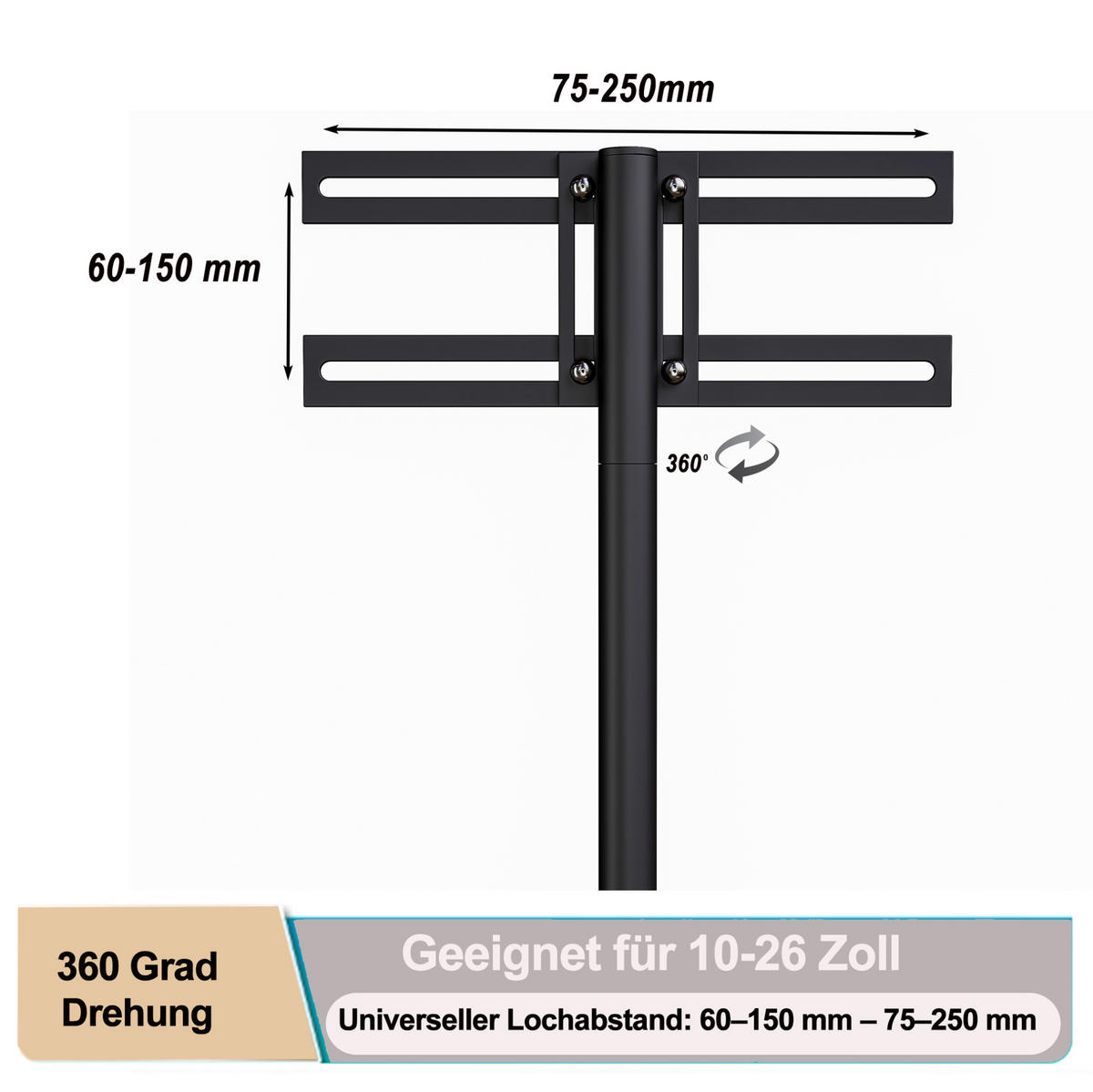POLSTERBETT mit LED-Beleuchtung 90/200 cm mit Bettkasten und TV-Halterung - Schwarz, Kunststoff (90/200cm) - BEAOK