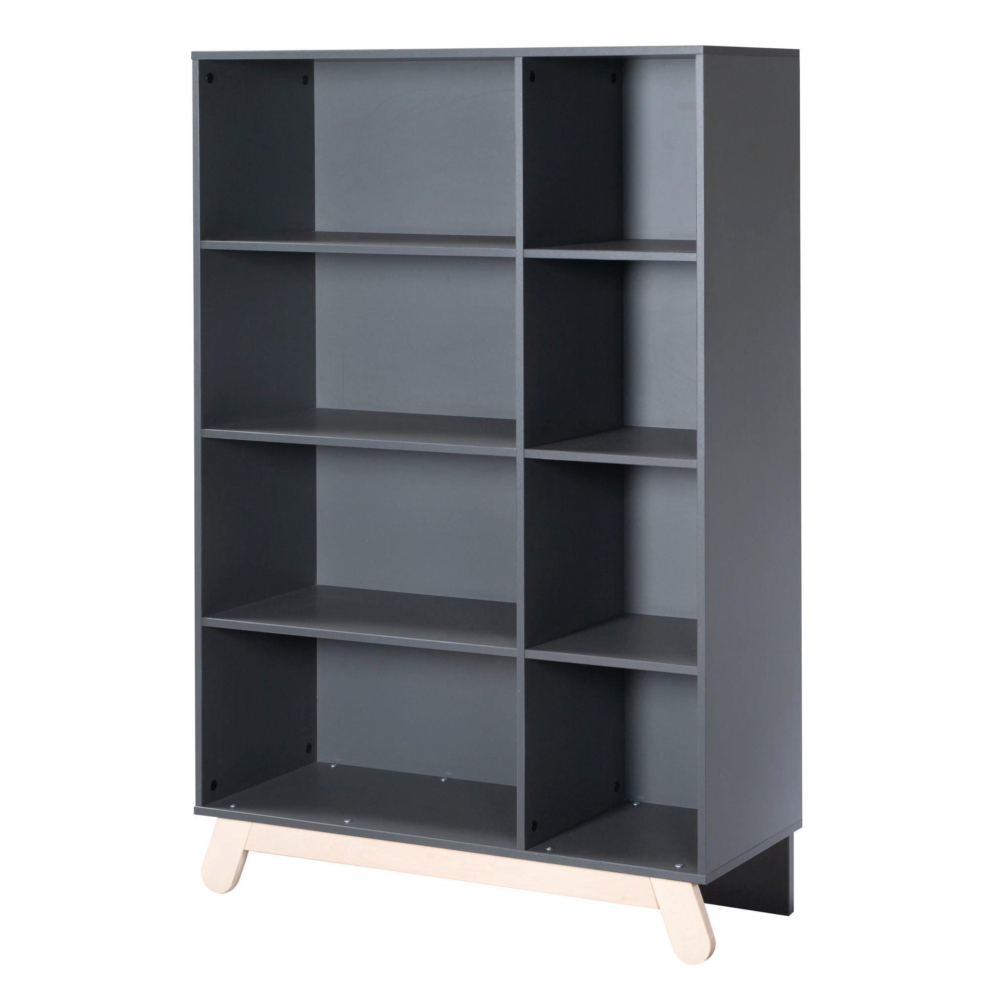 SPIELREGAL Jara - Anthrazit, Holzwerkstoff (107/159/42cm) - Roba