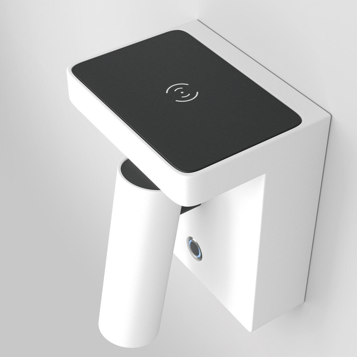 WANDLEUCHTE Aron - Weiß - 11/9/7 cm - Weiß, Kunststoff (9/7/11cm) - Maytoni