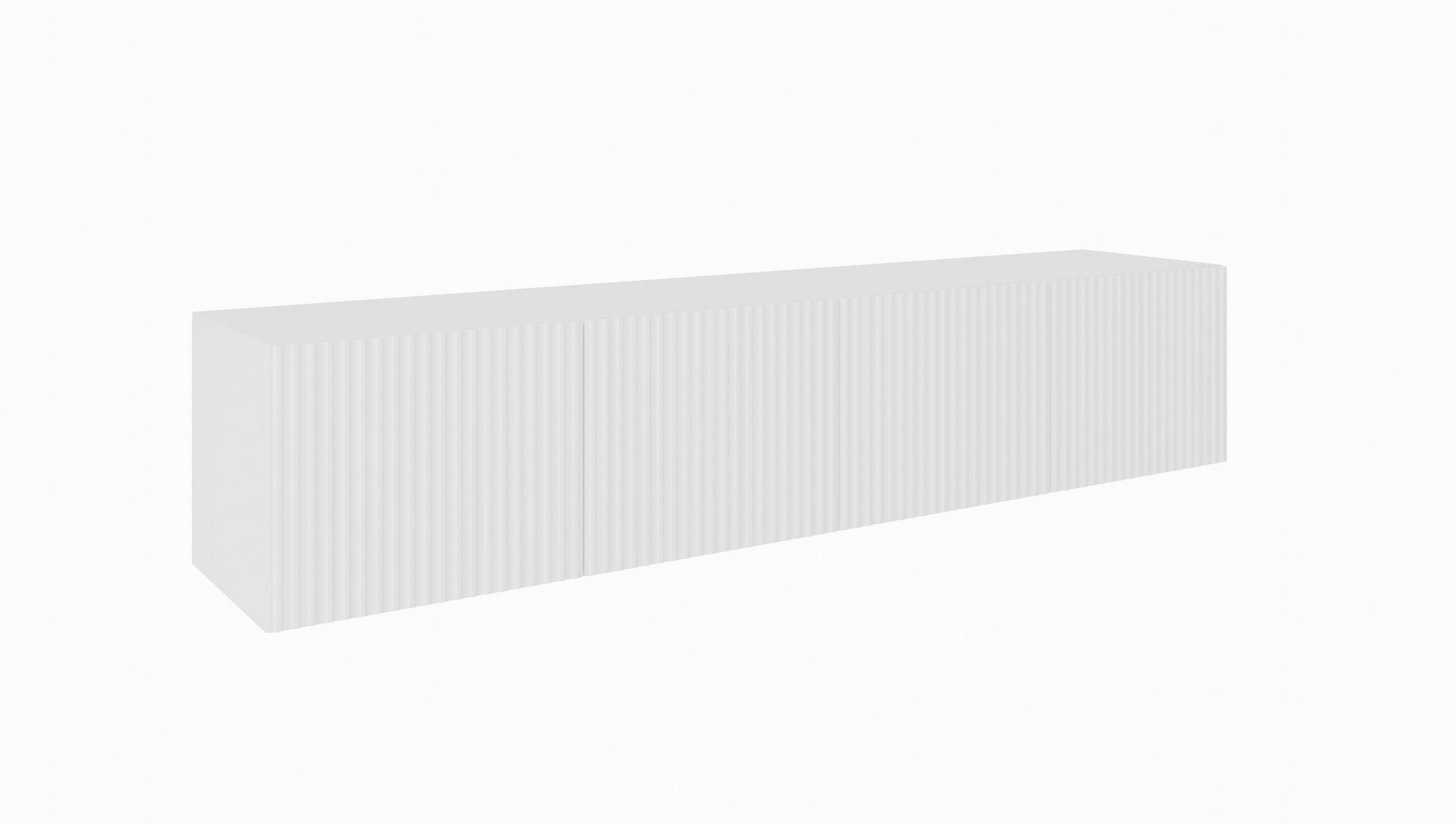 TV-SCHRANK NOE - Weiß, Holzwerkstoff (200/41/40cm) - Meblini