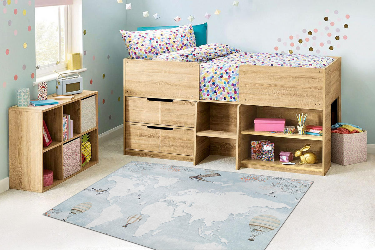 TEPPICH Bambino 120/170 cm - Blau, Textil (120/170cm) - rugsX