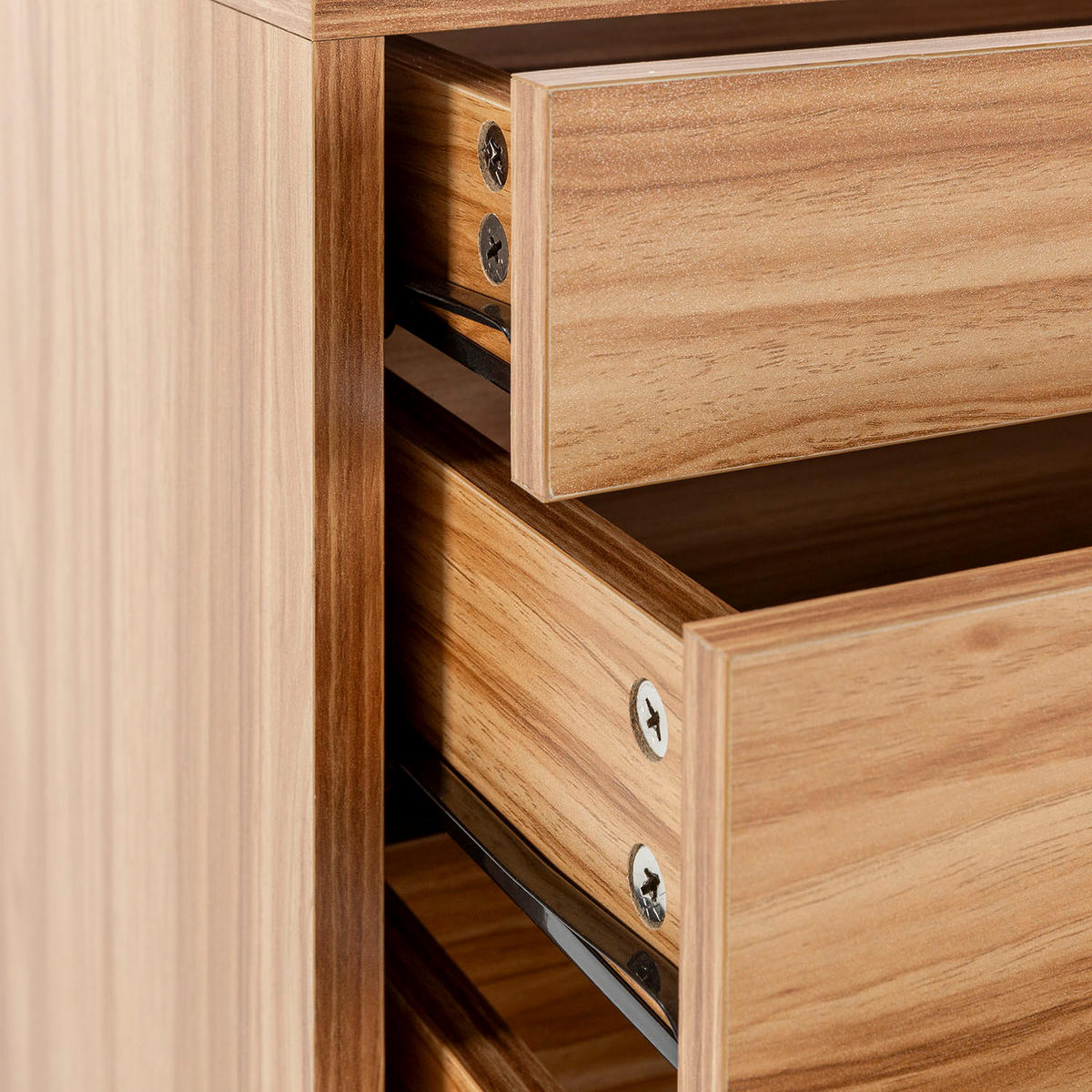 KOMMODE 80/80/40 Lluvia Eiche - Honigeiche, Holzwerkstoff (80/80/40cm)