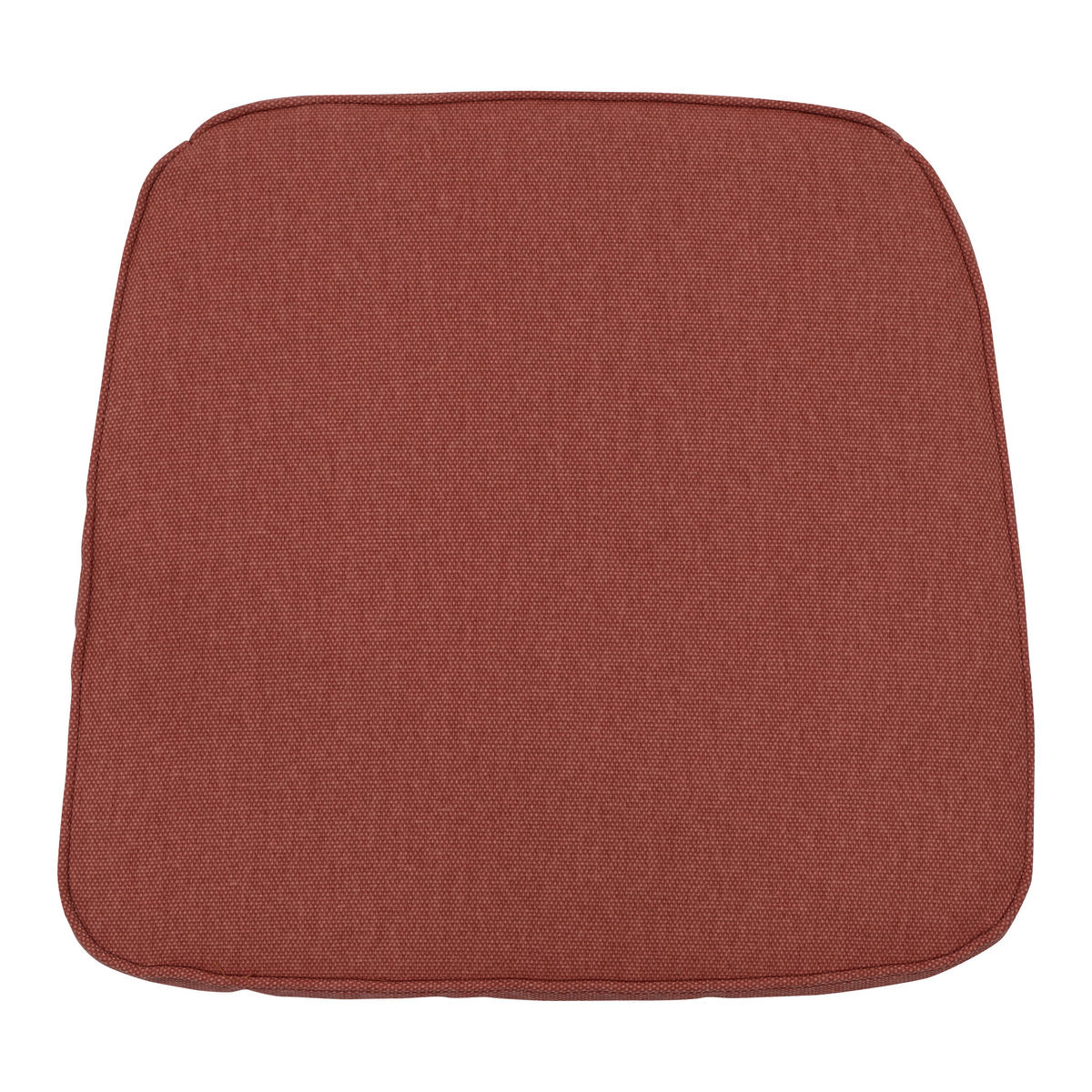 SITZKISSEN Canvas 48/48 cm 4er-Set - Rot, Textil (48/7/48cm) - Madison