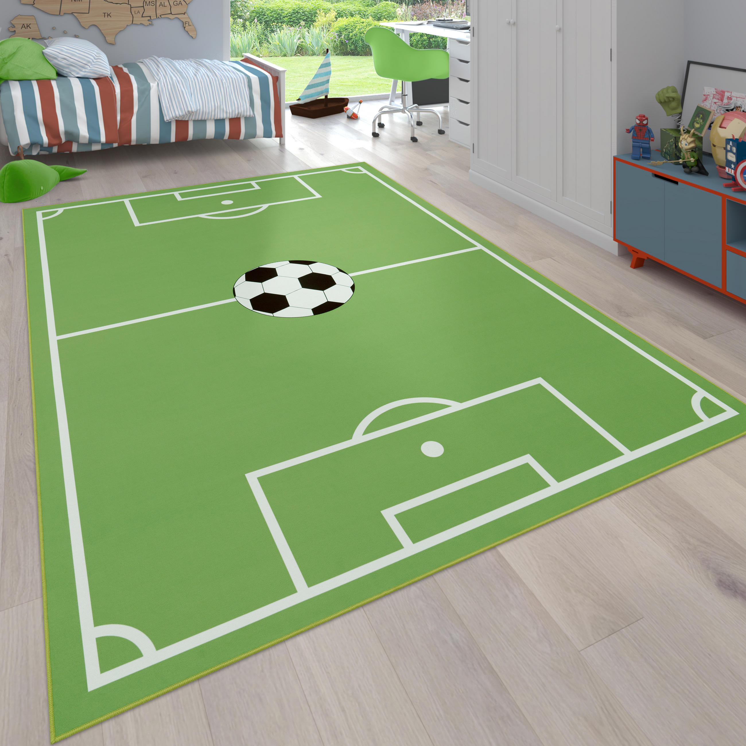KINDERTEPPICH 160/220 cm Bino 568 - Grün, Textil (160/220cm) - Paco Home