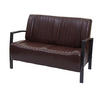 2-SITZER SOFA Braun - Braun, Textil (127/86/70cm) - MCW
