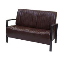2-SITZER SOFA Braun - Braun, Textil (127/86/70cm) - MCW
