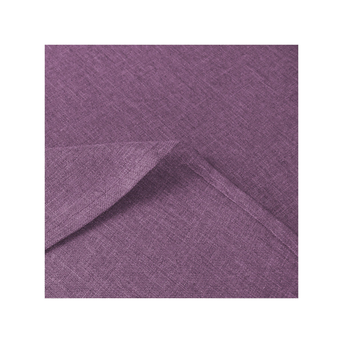 TISCHDECKE Leinenoptik 135/180 cm oval Flieder - Flieder, Textil (135/180cm) - TiborTex