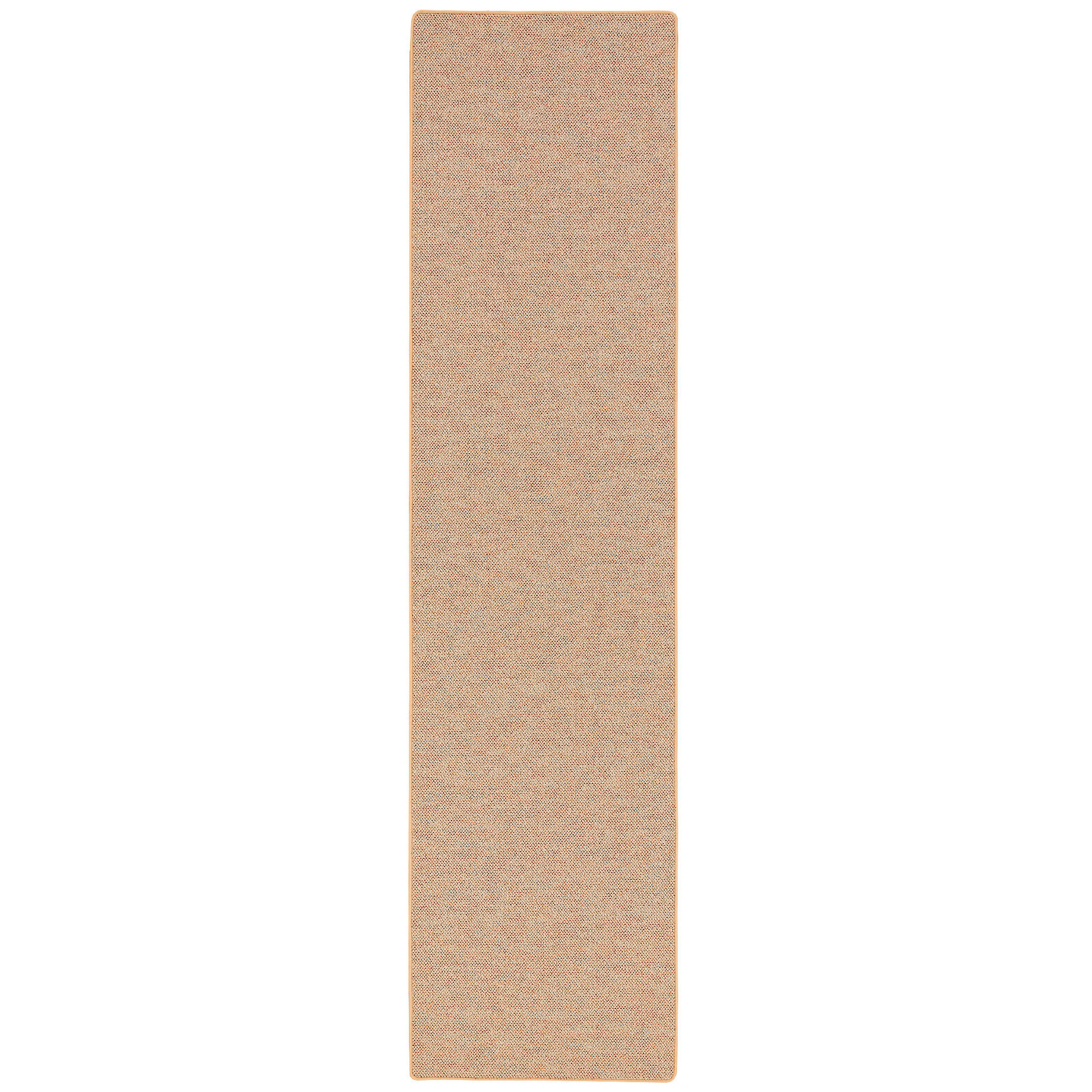 LÄUFER TEPPICH SCHLINGEN TEPPICH ALMA MELIERT - Beige, Textil (100/100cm) - Snapstyle
