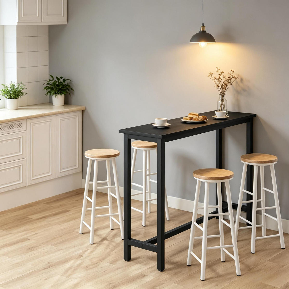 BARTISCH DE-37238 mit verstärktem Metallrahmen Schwarz - Schwarz, Metall (140/40/100cm) - ComfortXL