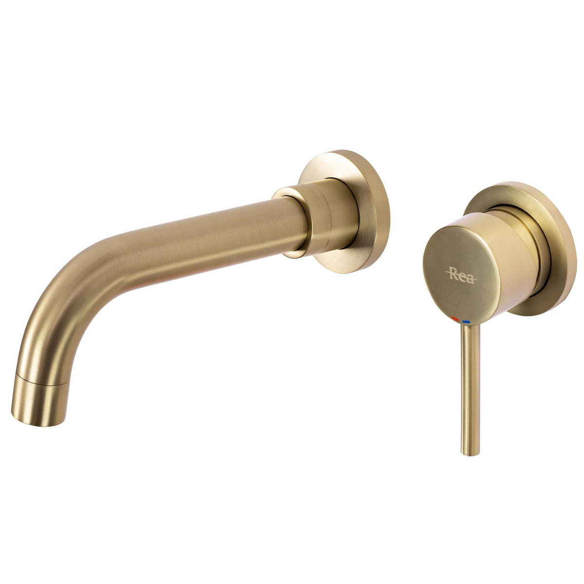 UNTERPUTZ ARMATUR LUNGO LONG GOLD BRUSH IBOX 20/20/11 cm - Goldfarben, Metall (20/11/20cm) - REA