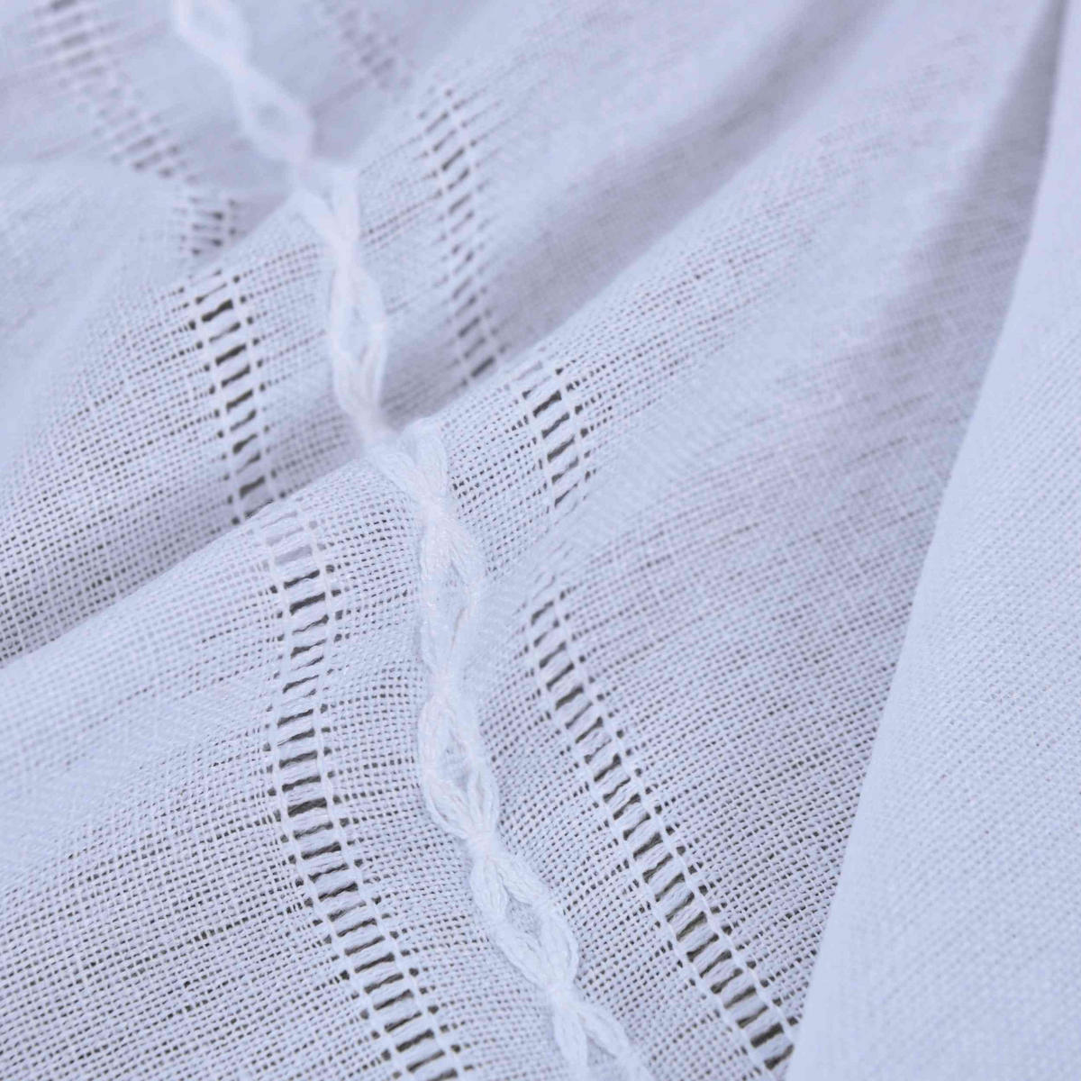 VORHANG LEIPZIG HxB 245x145 cm Weiß - Weiß, Textil (145/245/245cm) - Gardinenbox