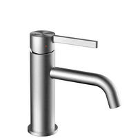 WASCHBECKENARMATUR Rea Foster Nickel Brush Low - Edelstahlfarben, Metall (12/18/11.6cm) - REA
