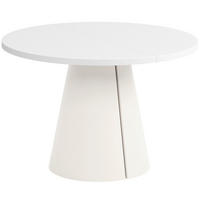 TISCH Kaschmir ALMA Ausziehbar 120/196 cm - Kaschmir/Weiß, Holzwerkstoff (2/120/76cm) - Sepro Meble