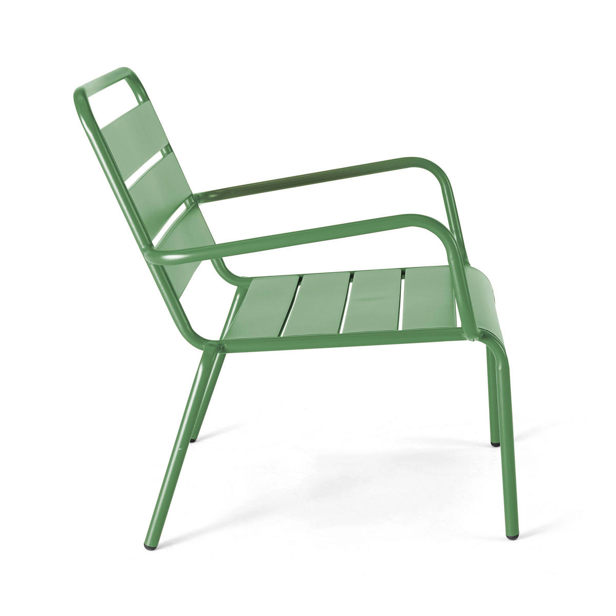 RELAXSESSEL, Kaktusgrünen - Grün, Metall (64/72/60cm) - Oviala