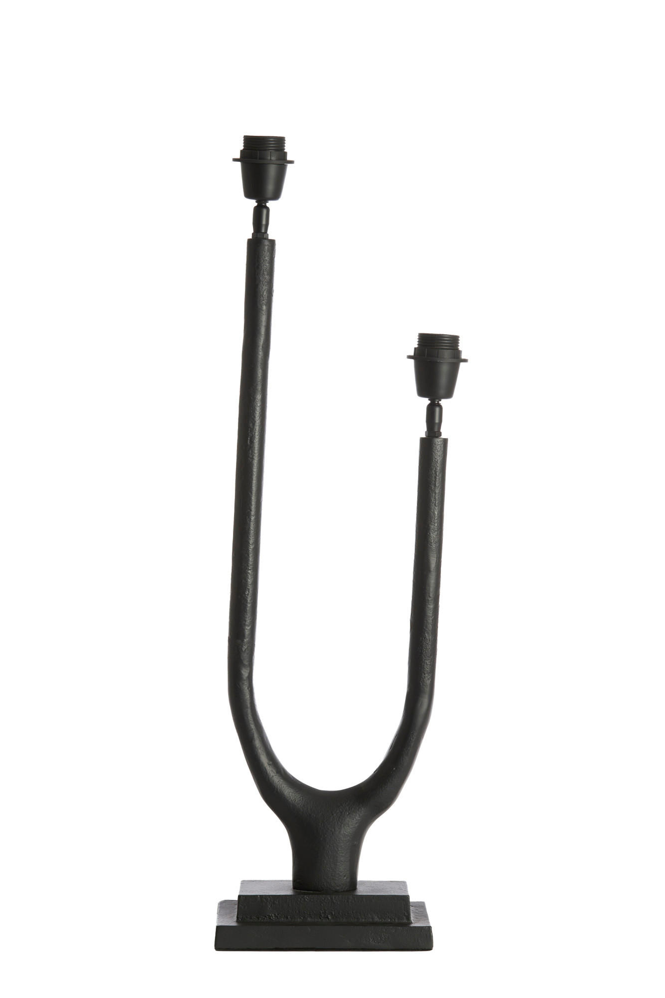 Light & Living Lampenfuss Schwarz 11x65x20 cm