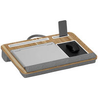 LAPTOP-STÄNDER DE-16721 Grau - Eichefarben, Holzwerkstoff (55.5/37/9cm) - ComfortXL
