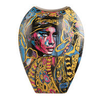 VASE Lana Frey - Aphrodite, Porzellan, Bunt, 30 cm - Multicolor, Keramik (30cm) - Goebel