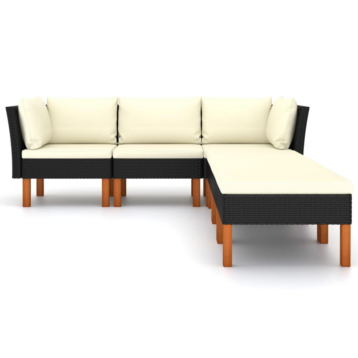 GARTENSET Reichert 6-teilig - Schwarz, Metall - Nettlife