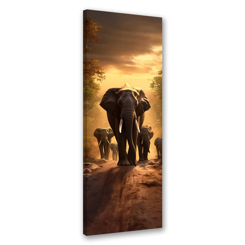 KUNSTDRUCK Braun 30/90 cm - Braun, Textil (30/90cm) - KUNSTLOFT