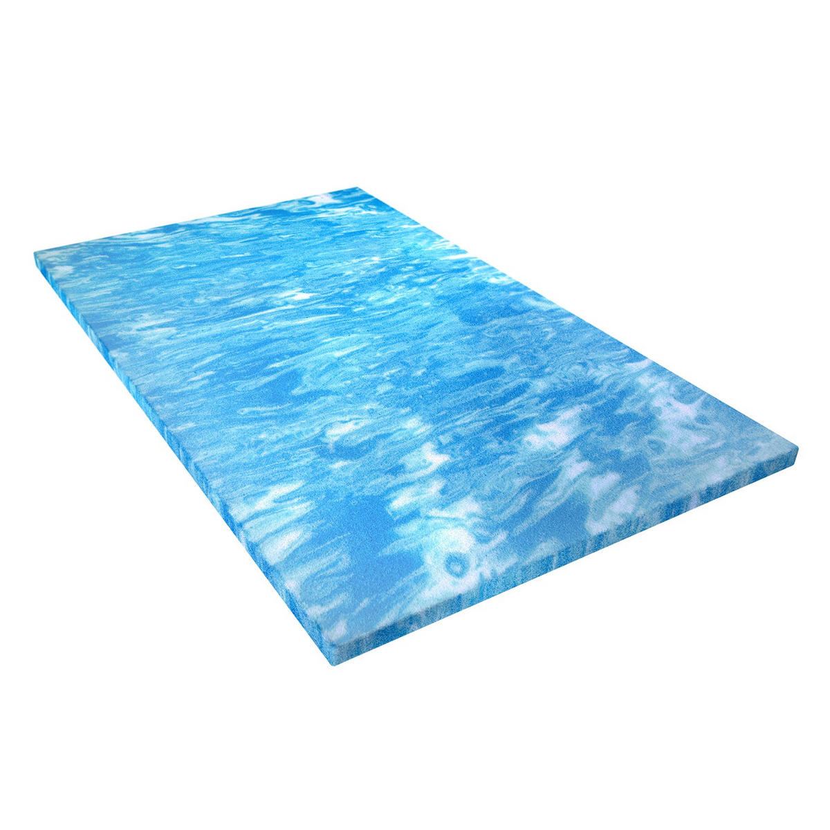 GEL MATRATZENAUFLAGE 180x200 – Gelschaum Topper mit Mikrofaserbezug - Weiß, Textil (180/200cm) - Mister Sandman