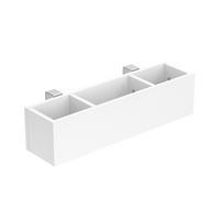 DETSKÁ POLICA DO POSTELE biely - biela, kompozitné drevo - VitaliSpa