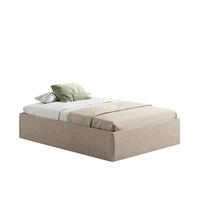 POLSTERBETT mit Stauraum & H2 Matratze 160x200 cm in Beige - Beige, Textil (160/200cm) - Home Collective