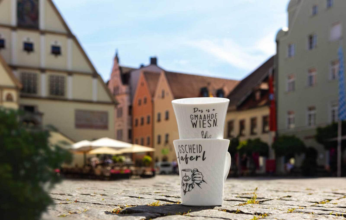 HENKELBECHER Bayern weiß 400 ml 6er Set - Weiß, Keramik (0.4L) - Seltmann Weiden