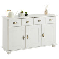 SIDEBOARD COLMAR - Weiß, Holz (116/74/35cm) - IDIMEX