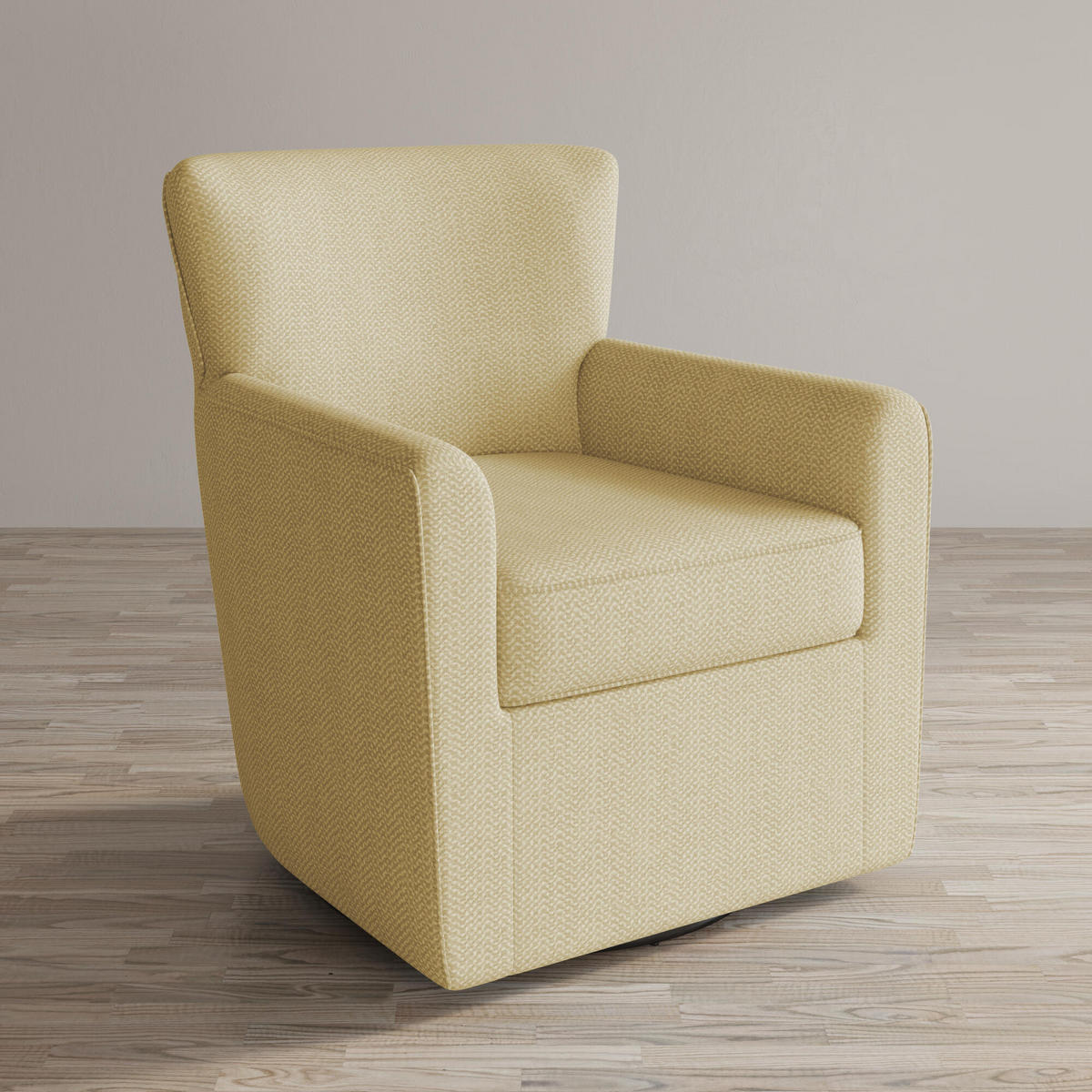 SESSEL LEITH Gelb 83x77x90 cm - Gelb, Textil (83/90/77cm) - FURNLUX