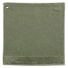 HANDTUCH MIT ÖSE Curl matchagrün 50 x 50 cm - Grün, Textil (50/50cm) - Winkler