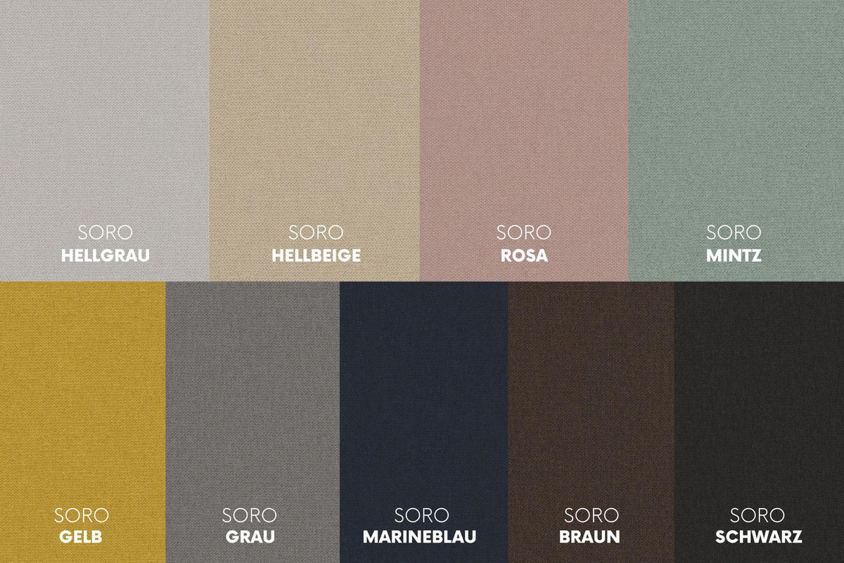 ECKSOFA WAVE Mit Schlaffunktion, Stoff SORO, Dunkelblau Rechts - Dunkelblau, Holz (281/105cm) - Kaiser Möbel