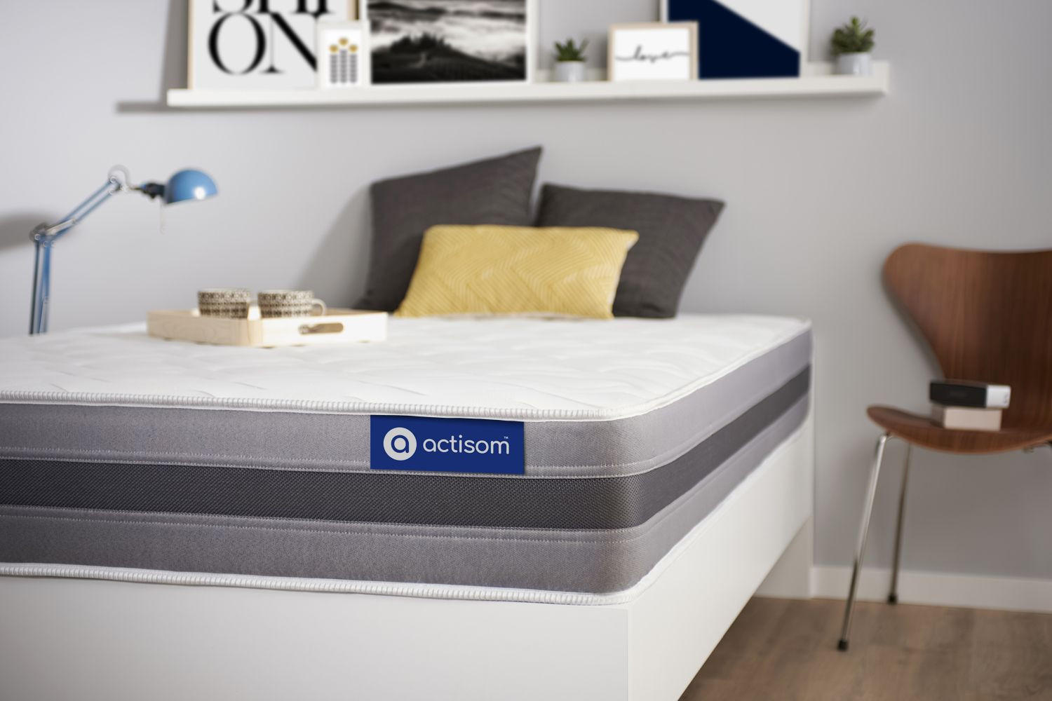 MATRATZE Actimemo relax Memory-Schaum 120 x 200 cm h2 - Weiß, Textil (120/200cm) - ACTISOM