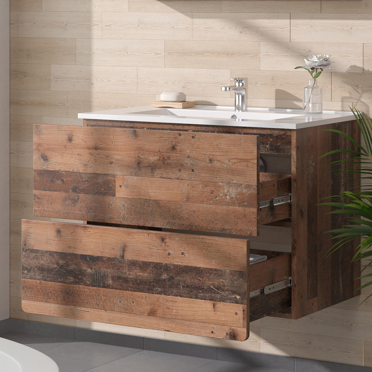 Braun, Holzwerkstoff (80/59.3/46cm) - Vicco