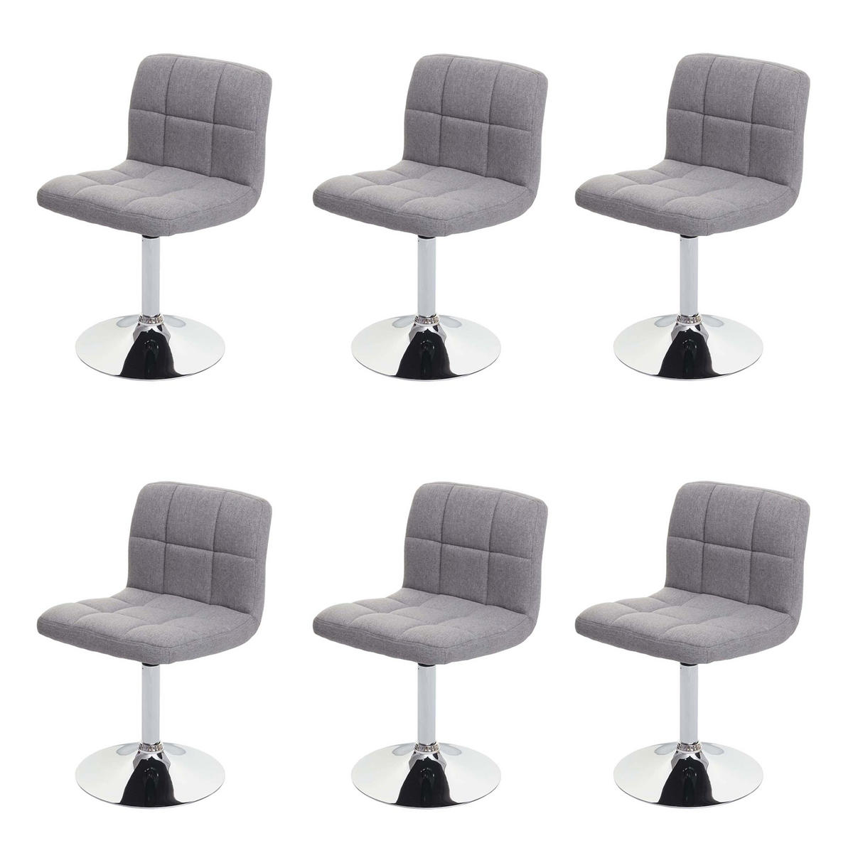 ESSZIMMERSTUHL Grau - Grau, Textil (45/78/48cm) - MCW