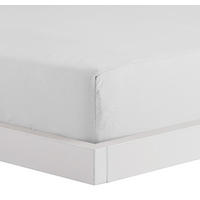 SPANNBETTTUCH Satinette - Ecru, Textil (180/200cm) - home&you