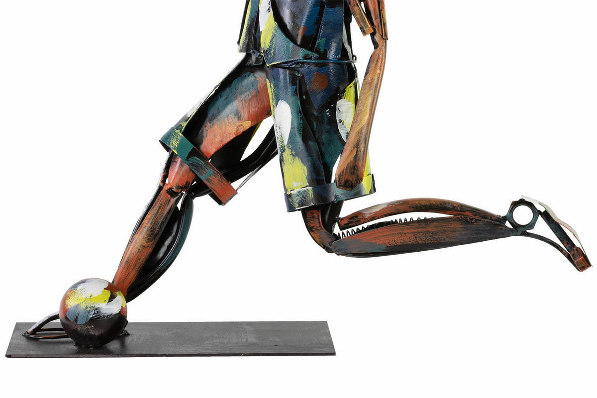 METALLSKULPTUR Bunt 60/60 cm - Multicolor, Metall (1.5/60/35cm) - KUNSTLOFT