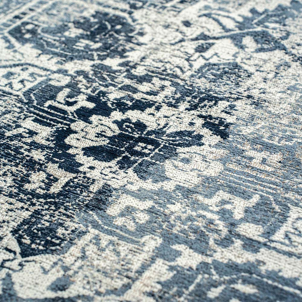 TEPPICH Atlantide Antiquarian Tabriz 240/340 cm - Blau, Kunststoff/Textil (240/340cm) - Louis De Poortere