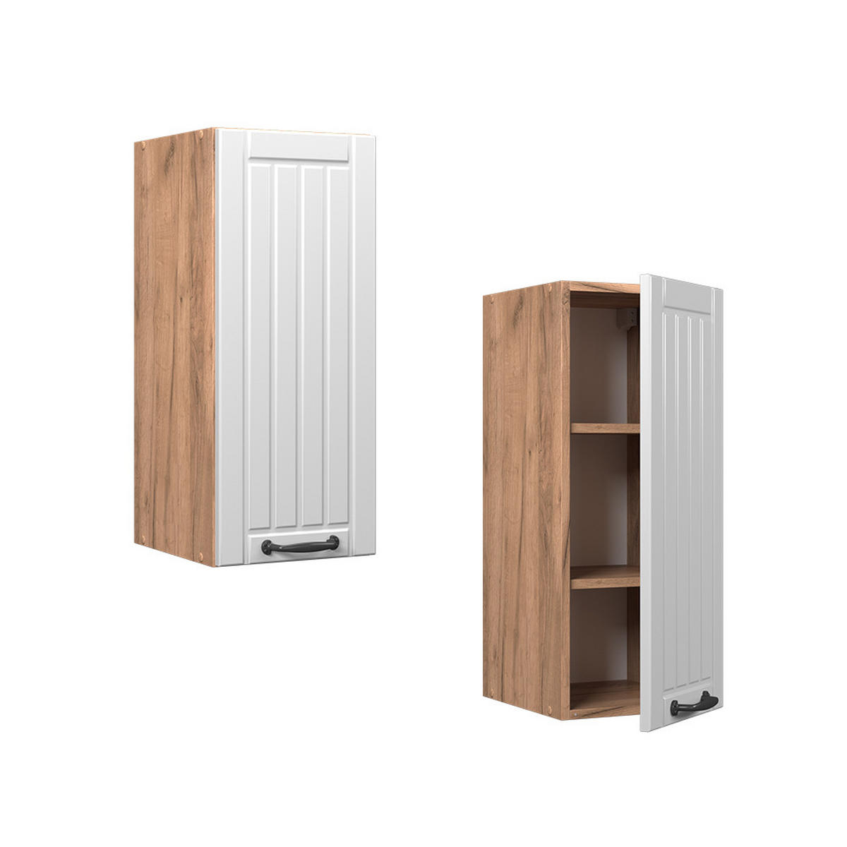 Honigeiche/Weiß, Holzwerkstoff (30/72/34.1cm) - Vicco