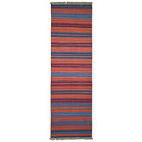 HANDWEBTEPPICH Kelim Gashgai Mehrfarbig 196/60 cm Schurwolle - Multicolor, Textil (60/196cm) - Looma