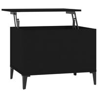 COUCHTISCH Schwarz 60x44,5x45 cm Holzwerkstoff - Schwarz, Holzwerkstoff (60/44.5/45cm) - furnicato