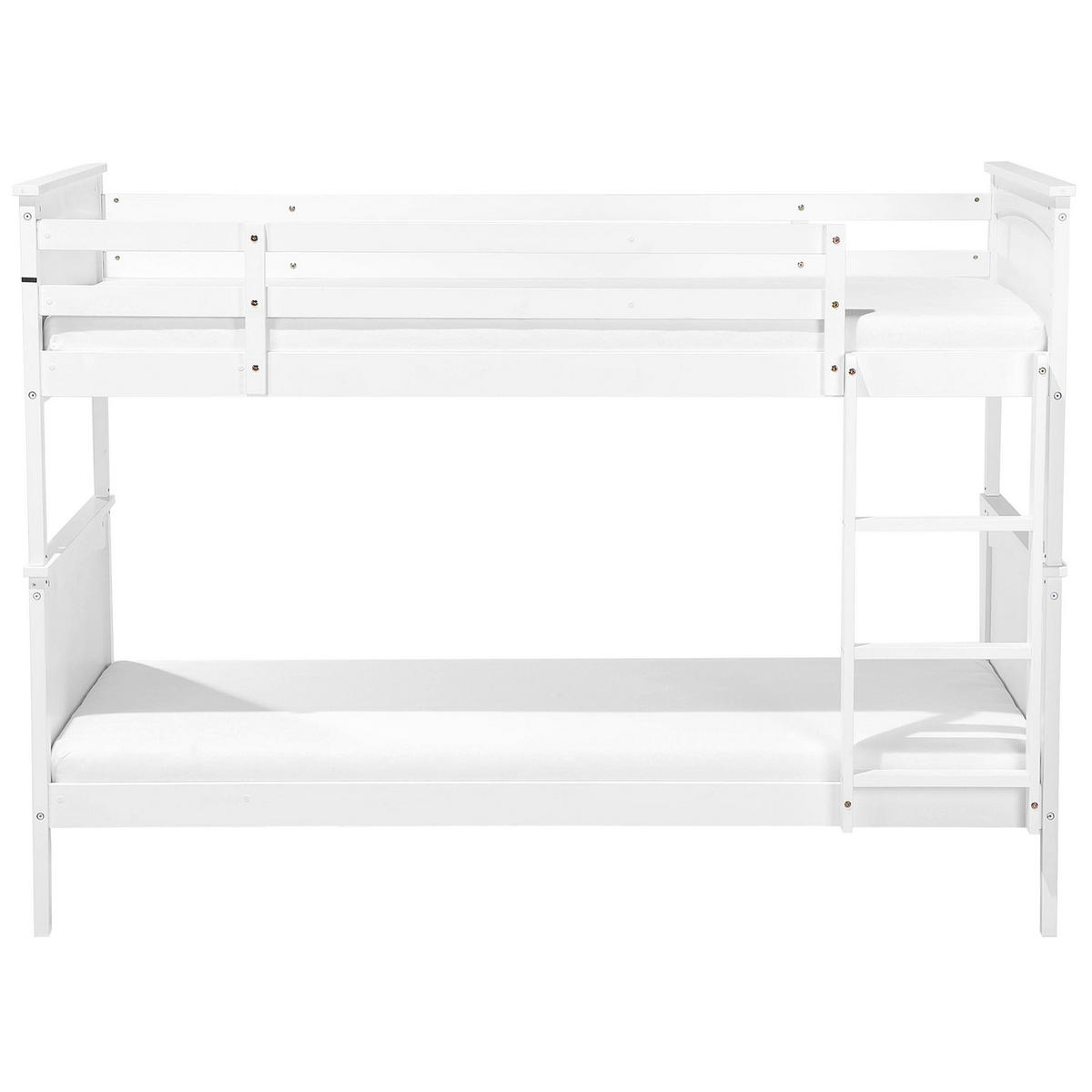 HOCHBETT 90/200cm Weiß Albon - Weiß, Holz (90/200cm) - Beliani